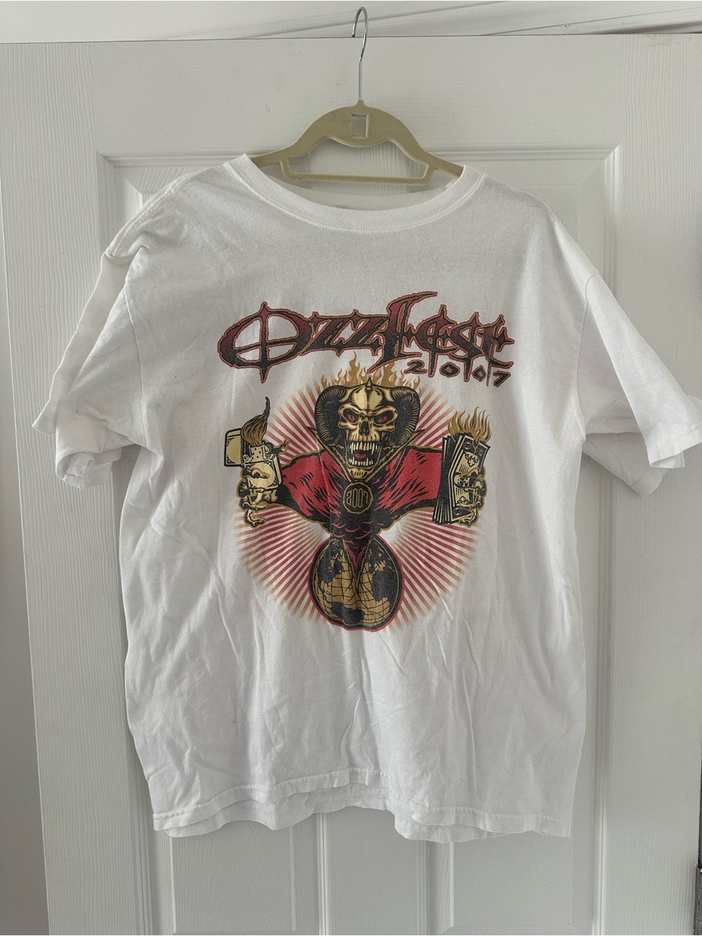 Vintage Ozzfest 2007 Official Concert Tee